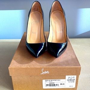 Christian Louboutin Pigalle 120 Patent Stilettos Size 35.5
